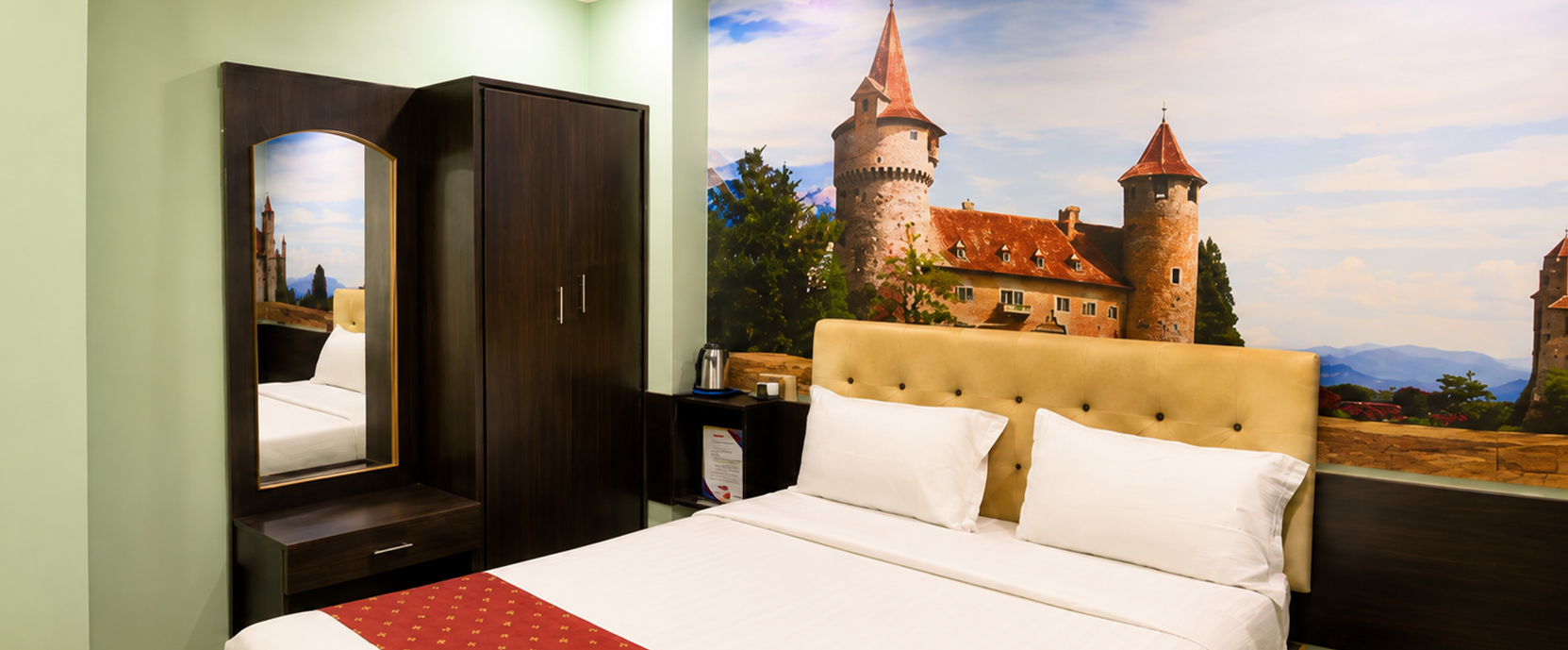 Spacious Rooms, Comfortable Stays 